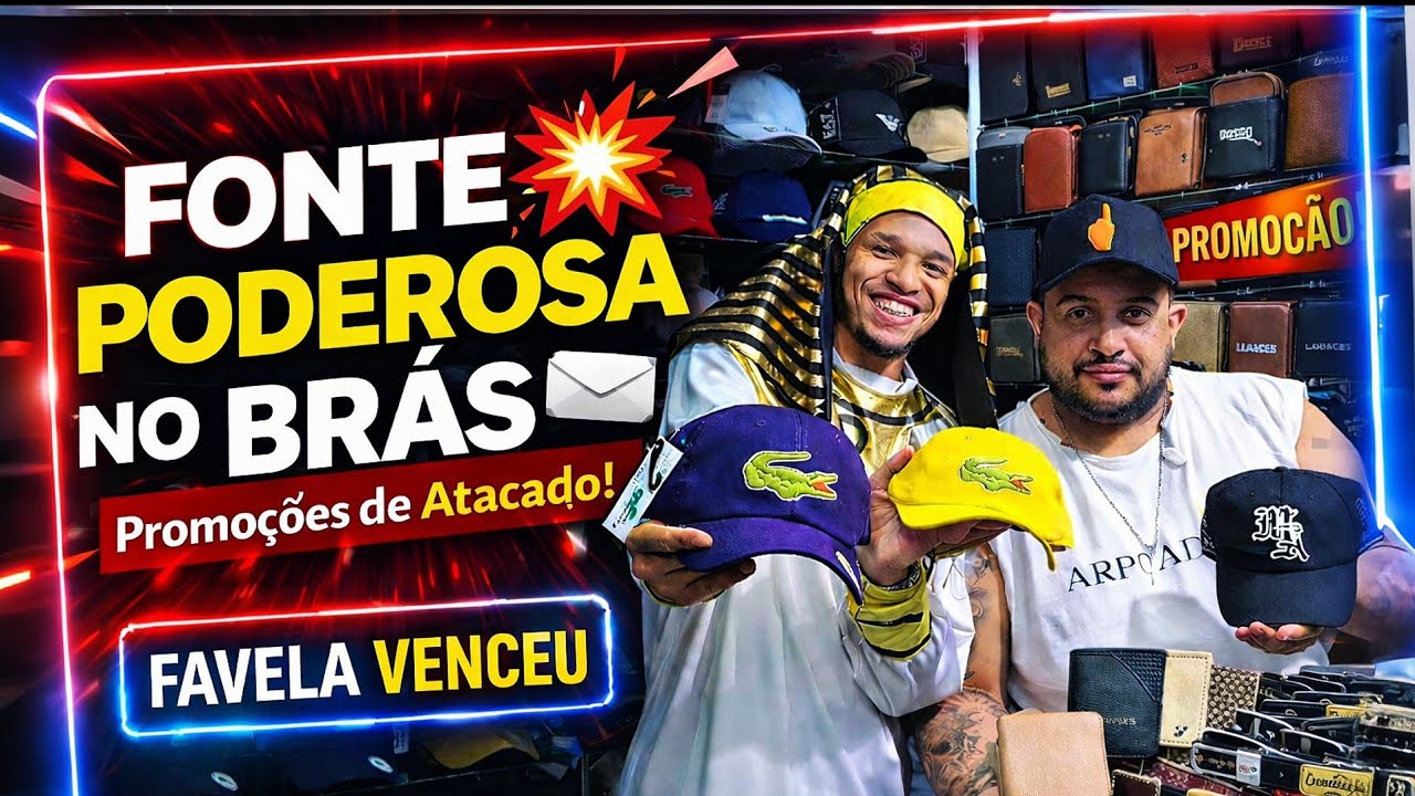 A MAIOR FONTE DE BONÉS DO BRÁS 🔥 Cintos e Carteiras Linha Premium pra Revenda