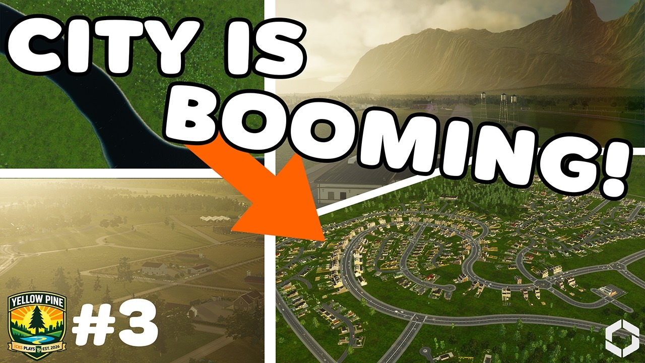 My City Is FINALLY Working! Utilities, Farming & Big Expansion | Cities: Skylines 2 | Yellow Pine #3