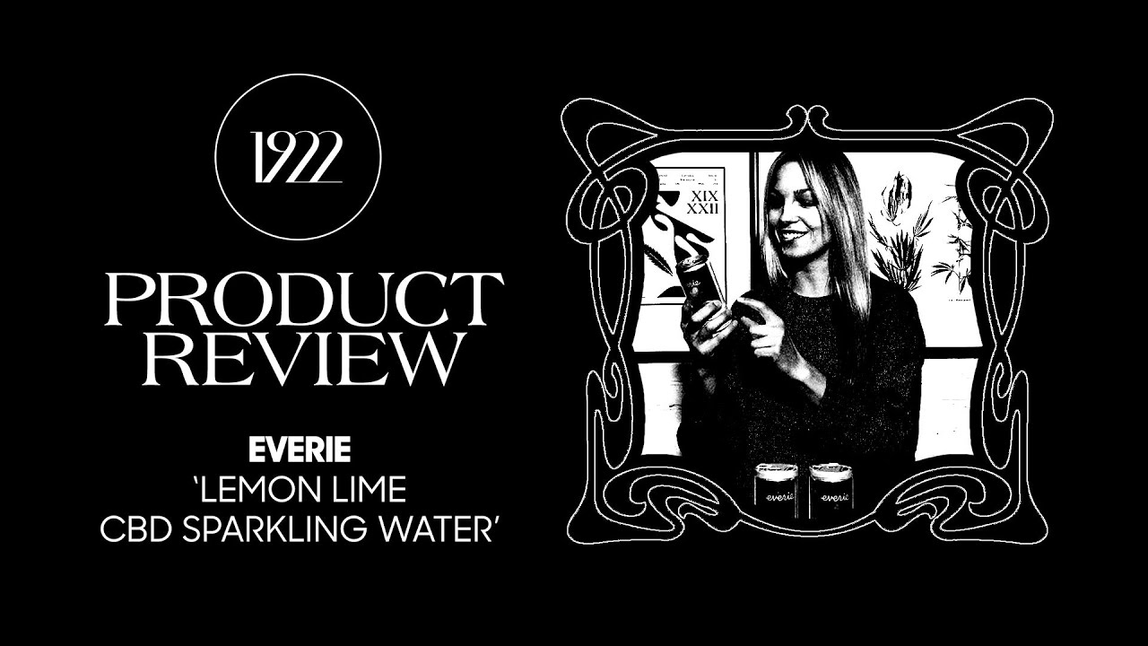 Everie - Lemon & Lime CBD Sparkling Water | 1922 Cannabis