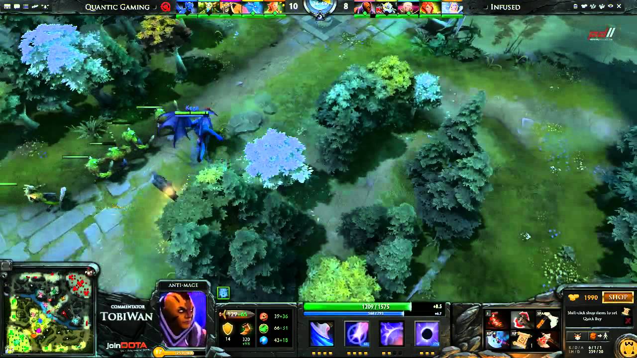 ProDOTA WL - Quantic vs Infused