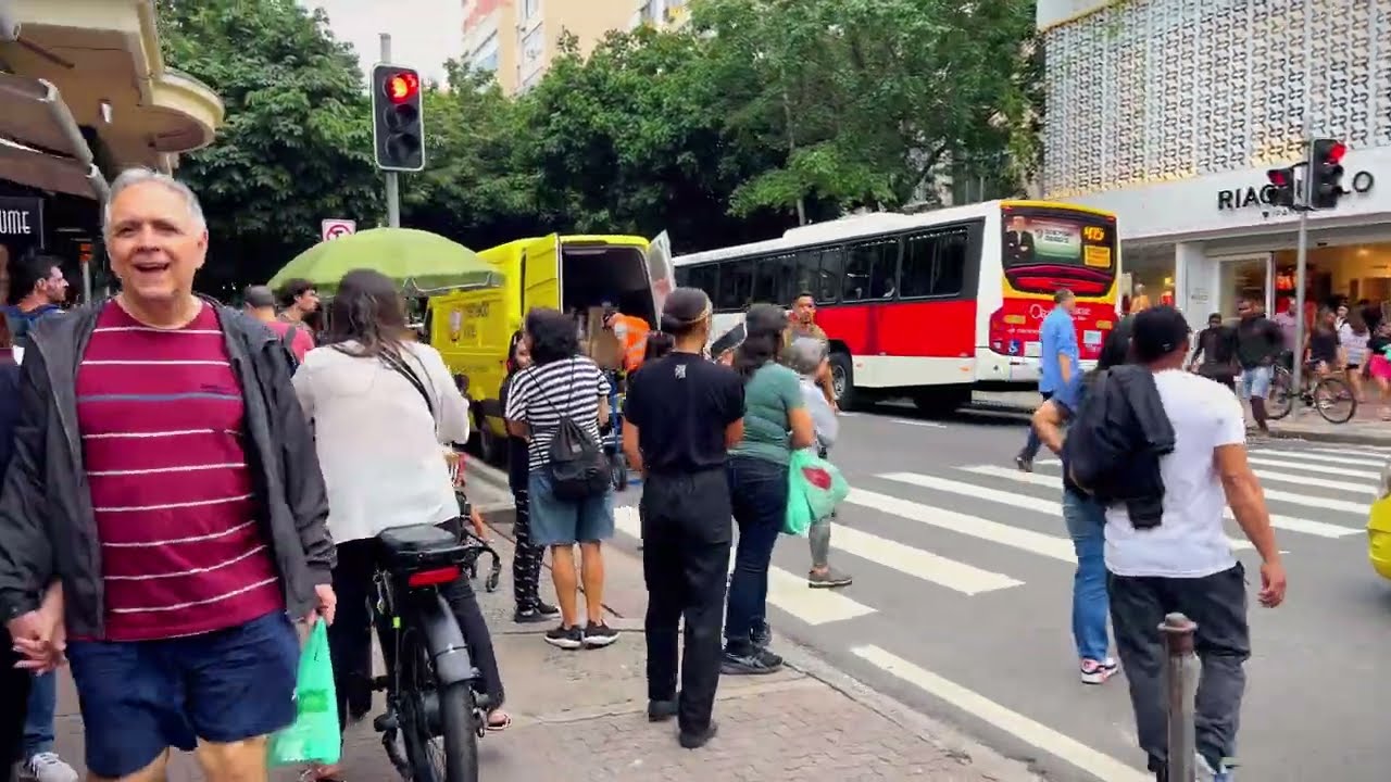 IPANEMA: WALKING THROUGH THE MOST LUXURIOUS STREETS OF RIO DE JANEIRO, BRAZIL【4K】🇧🇷