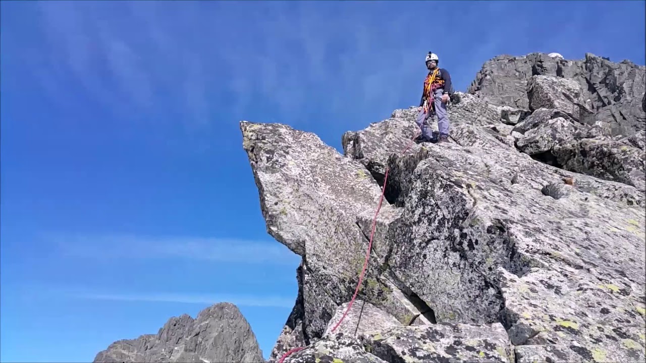 Łomnica 2017 go pro Lomnický štít 2634 m n.p.m.