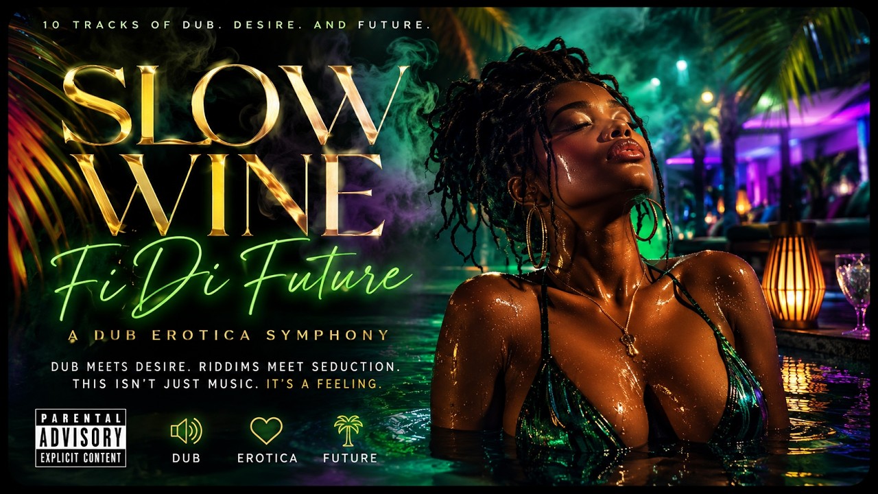 Nyah Lune Album - Slow Wine Fi Di Future - Reggae Dub Erotica Summer 2025