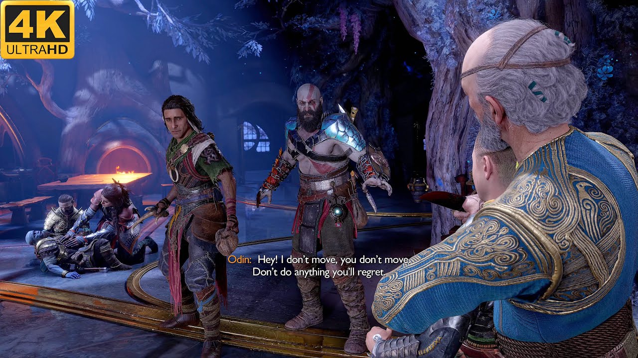 Тир представлен как ОДИН — Бог войны Рагнарёк (4K 60FPS)