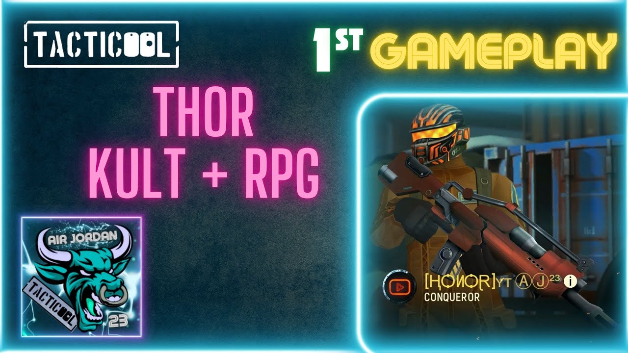 Tacticool: Thor 100/10 Kult + RPG Gameplay 1🔥 #tacticool #gaming #tacticoolgameplay