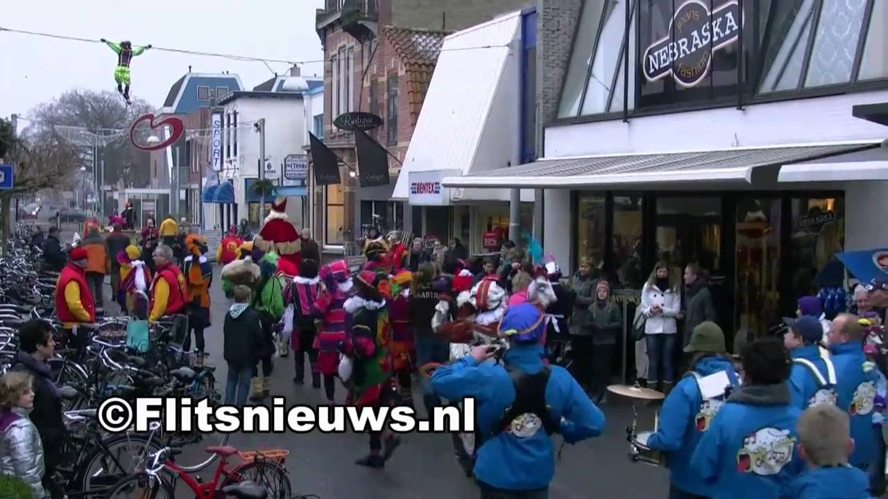 Flitsnieuws: Sinterklaasfeest in centrum Heerenveen