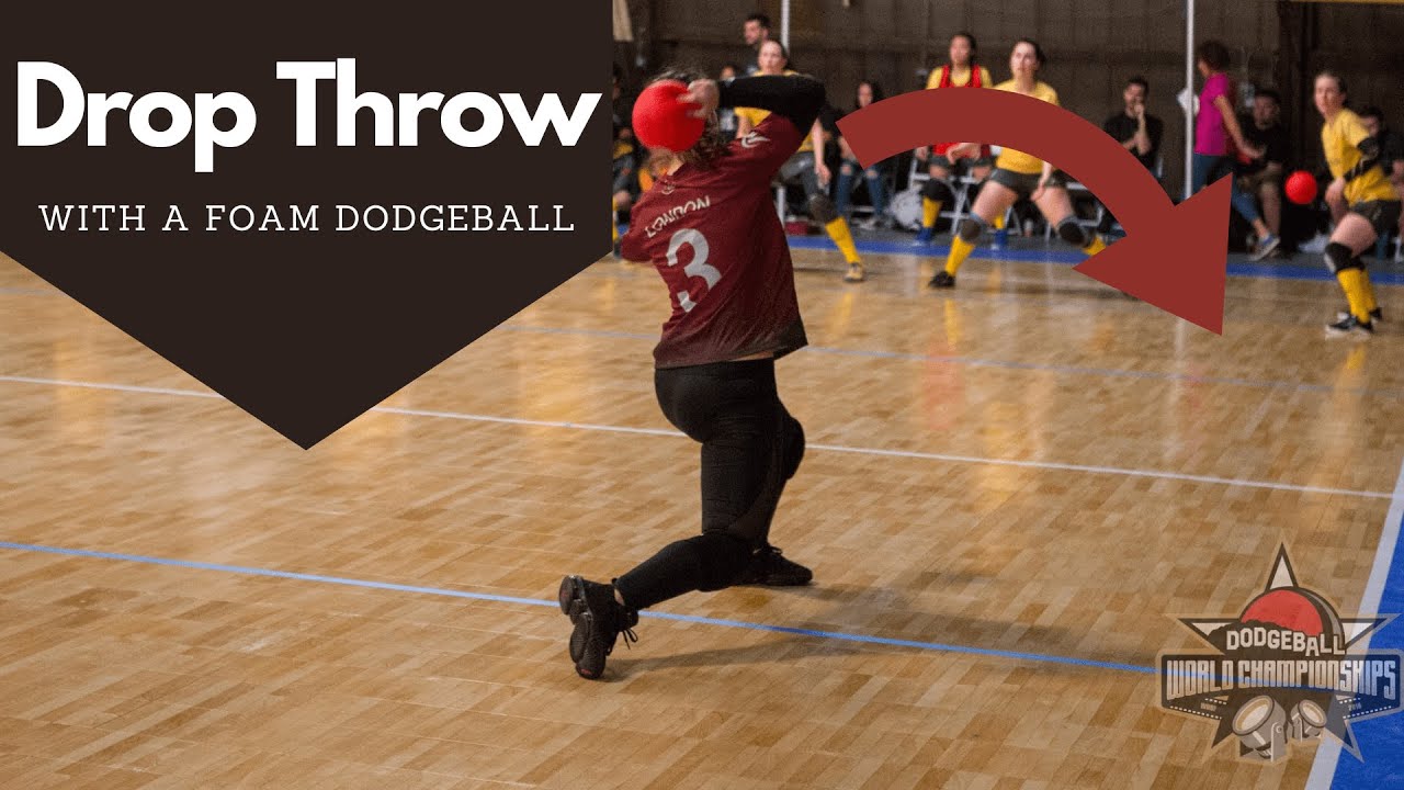 How to Throw a Drop Curve with a Foam Dodgeball