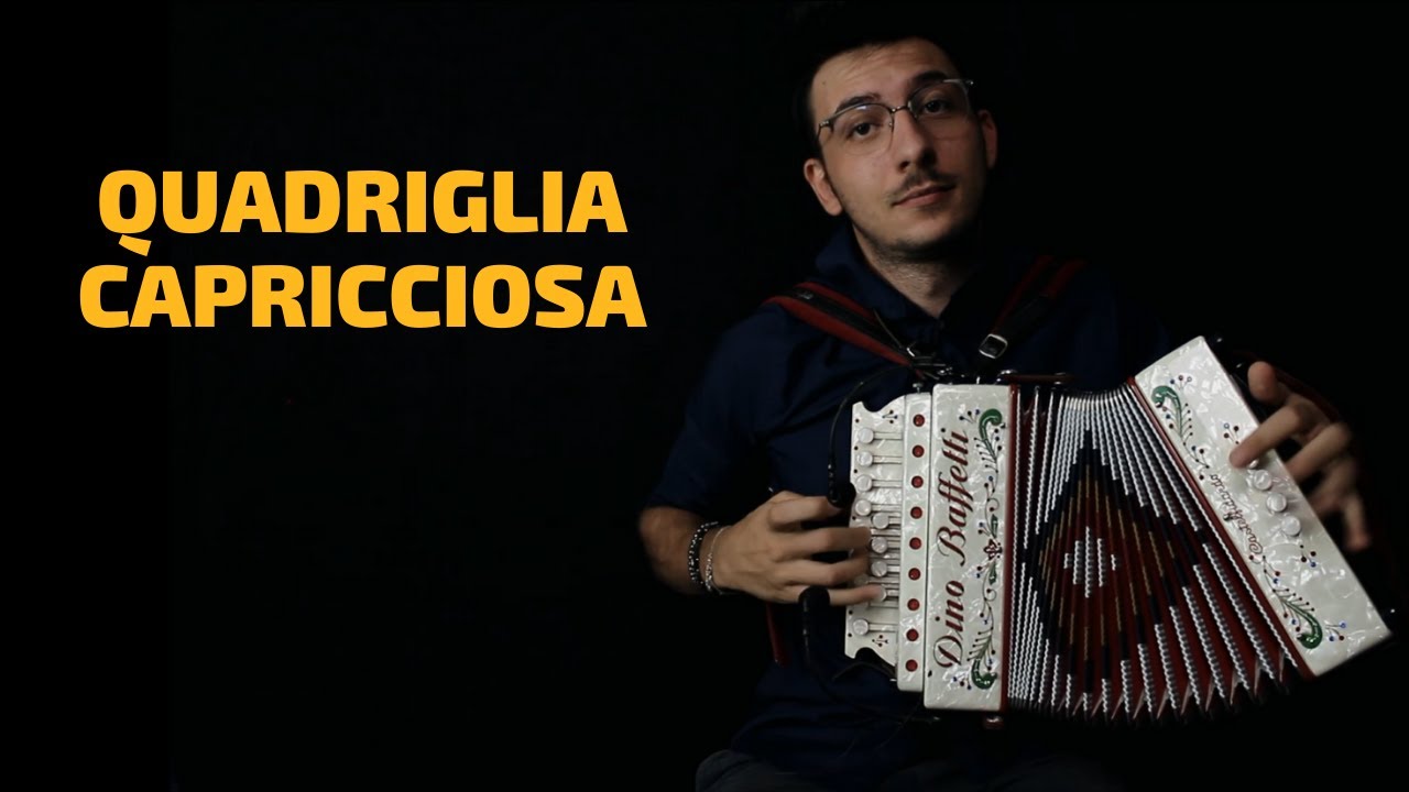 QUADRIGLIA CAPRICCIOSA eseguita all'organetto da Antonello Laurino