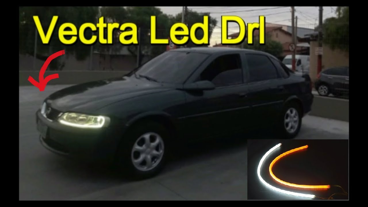 vectra com led drl!