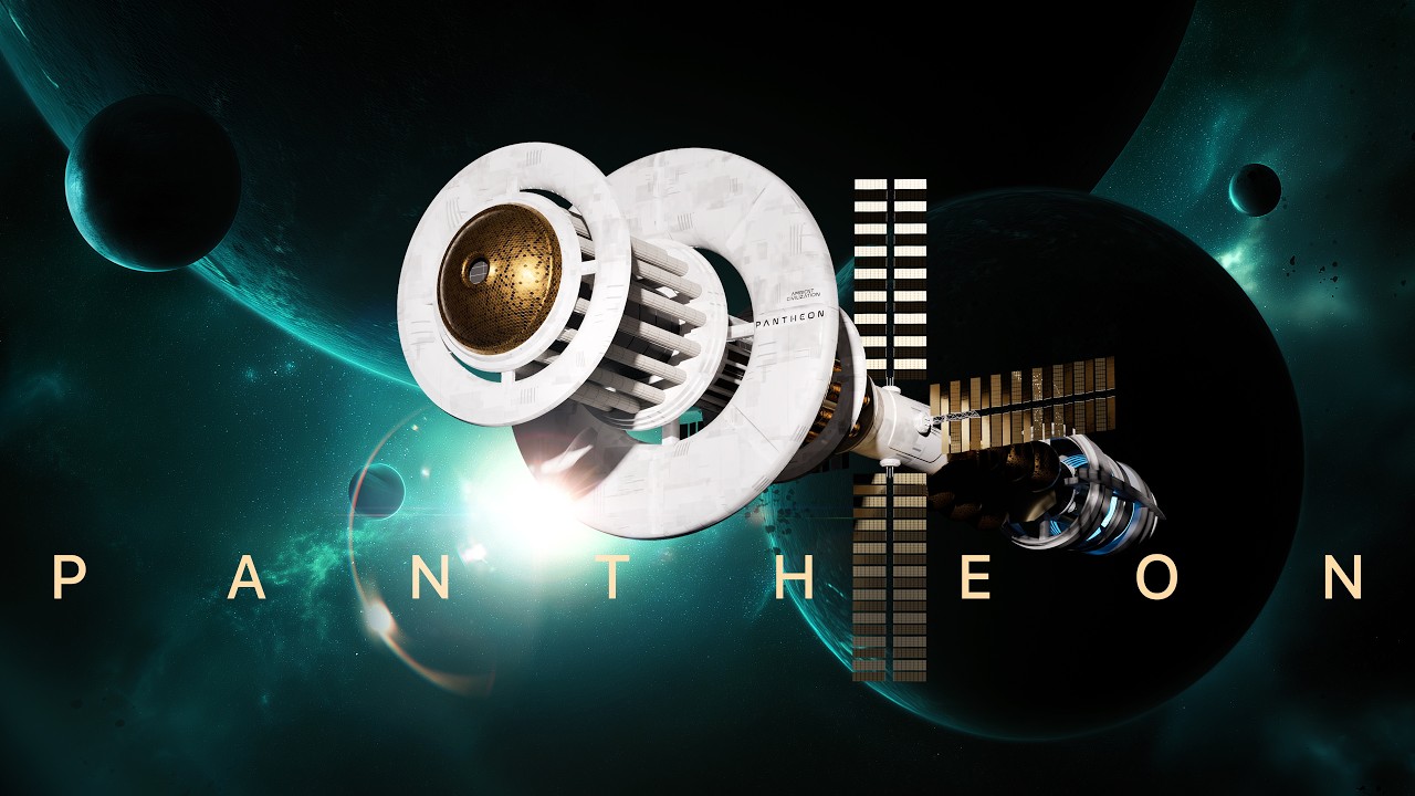 PANTHEON -  Epic Space Travel Ambient Music | Sci-Fi Cinematic For Work & Focus  - NO AI MUSIC !