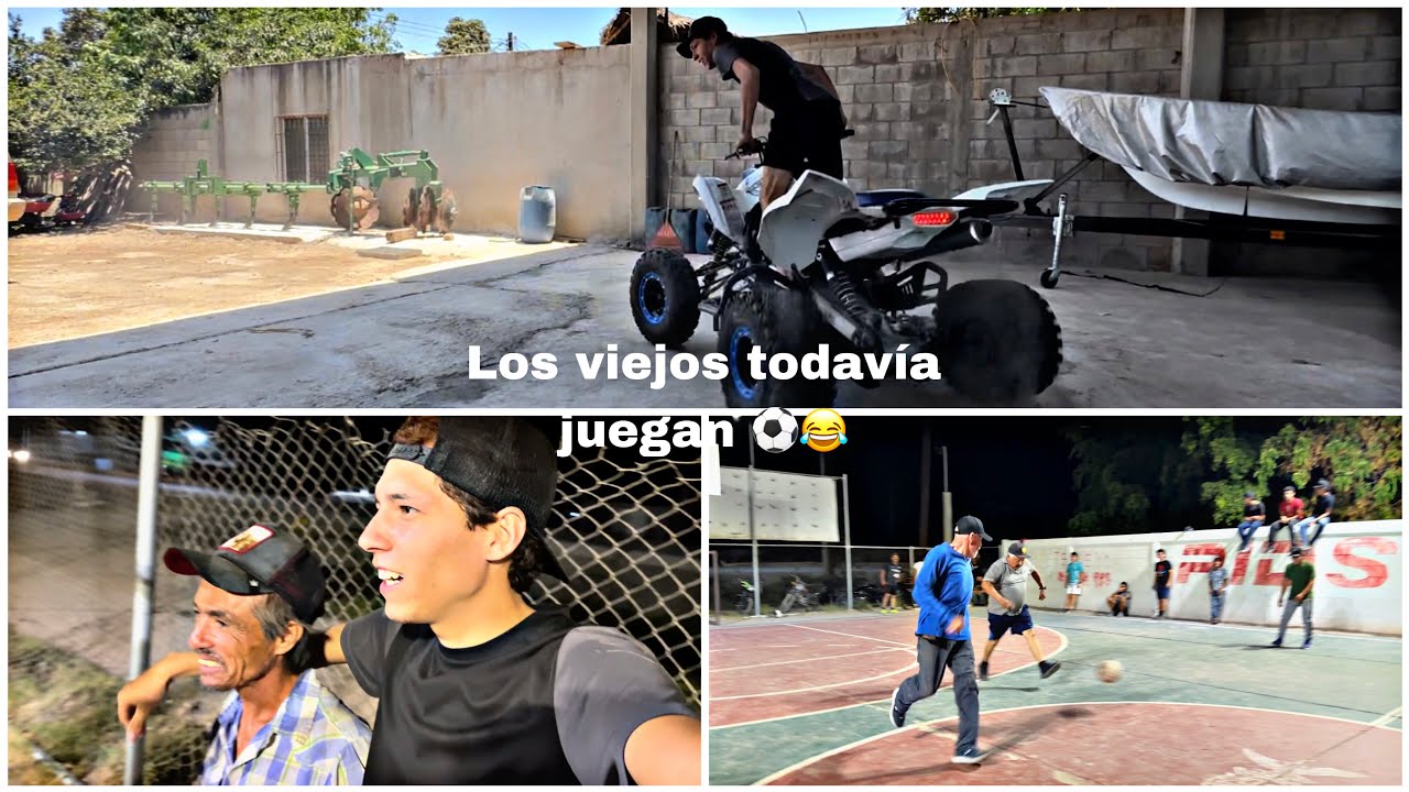 ALGO DE LO QUE HACEMOS DÍA AL DÍA Y SE PUSIERON BUENAS LAS CAREADAS DE FÚTBOL CON MI ABUELO 🔥⚽️😂