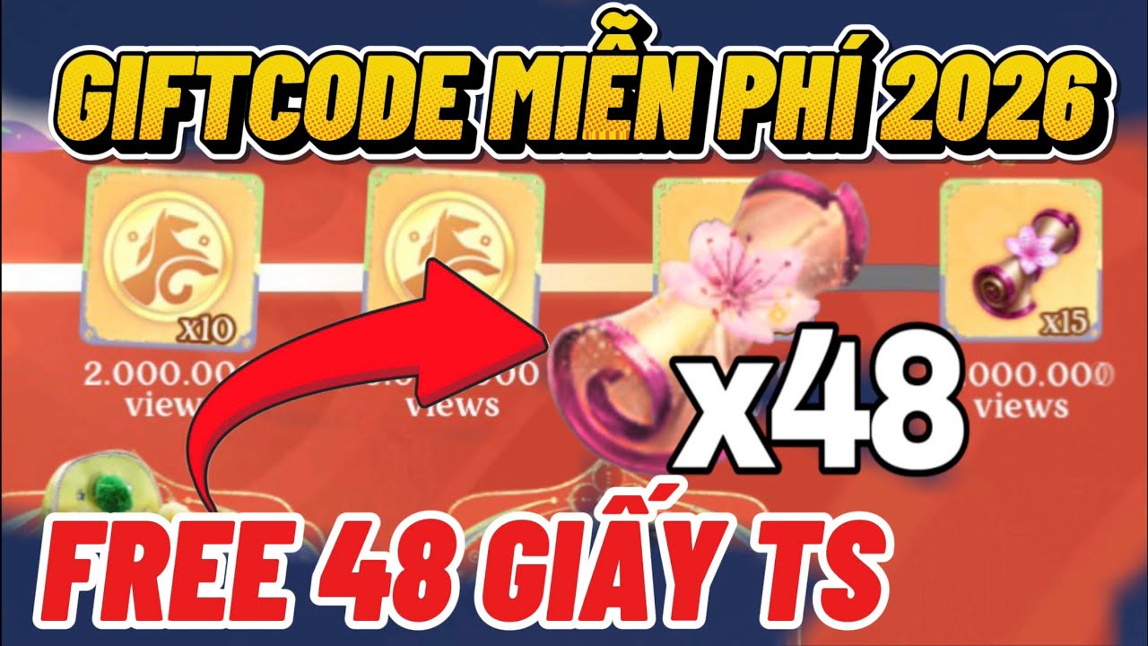 Liên Quân Cách Nhận Free 48 Giấy Tuyệt Sắc Cày View Táo Quân