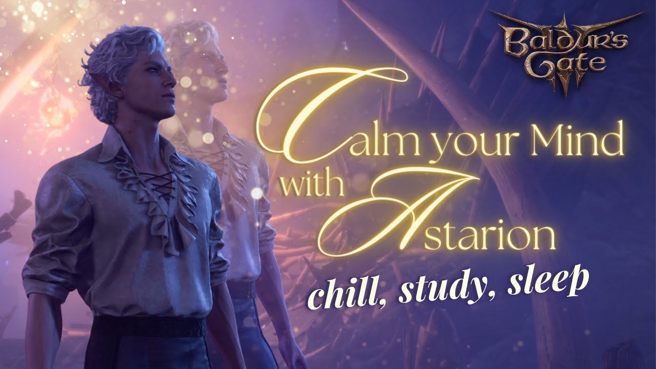 Astarion Background & Ambience ✨| Underdark Noises - relax, study, chill, sleep | [Baldur's Gate 3]