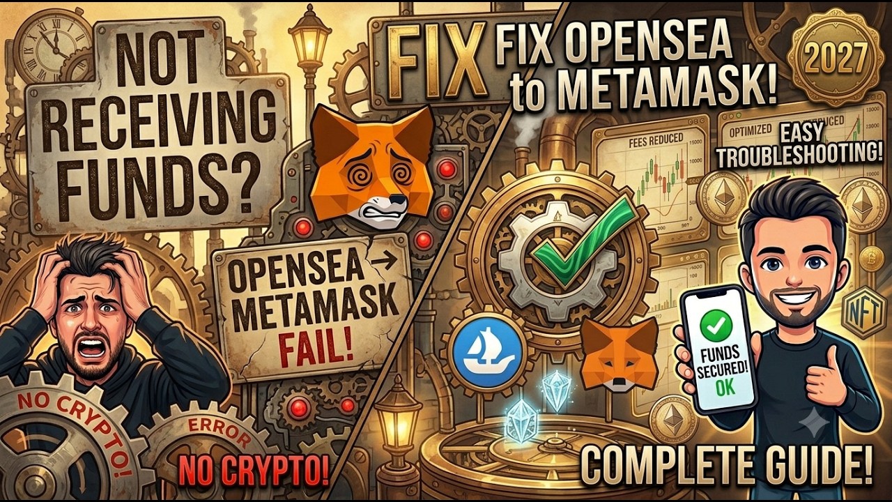 Как исправить проблему с неполучением средств с OpenSea в MetaMask (2027) | Простое руководство п...