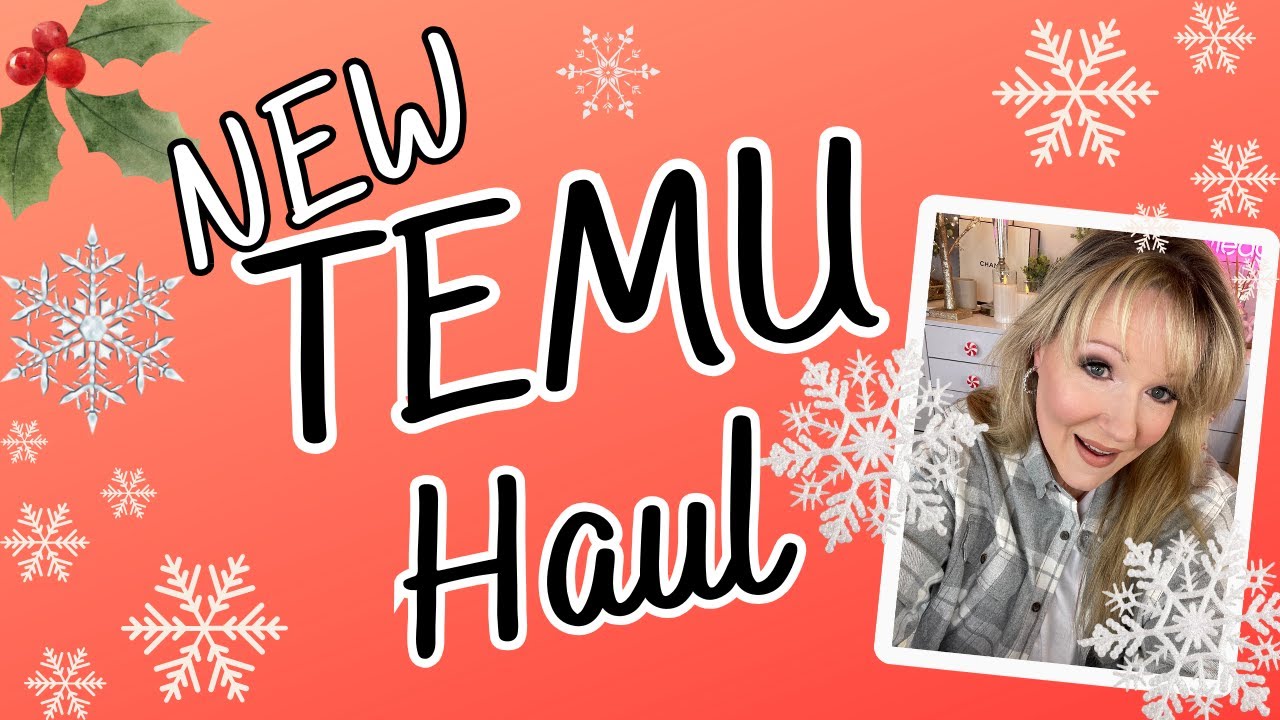 NEW TEMU HAUL WITH HOLIDAY DECOR & GIFT IDEAS
