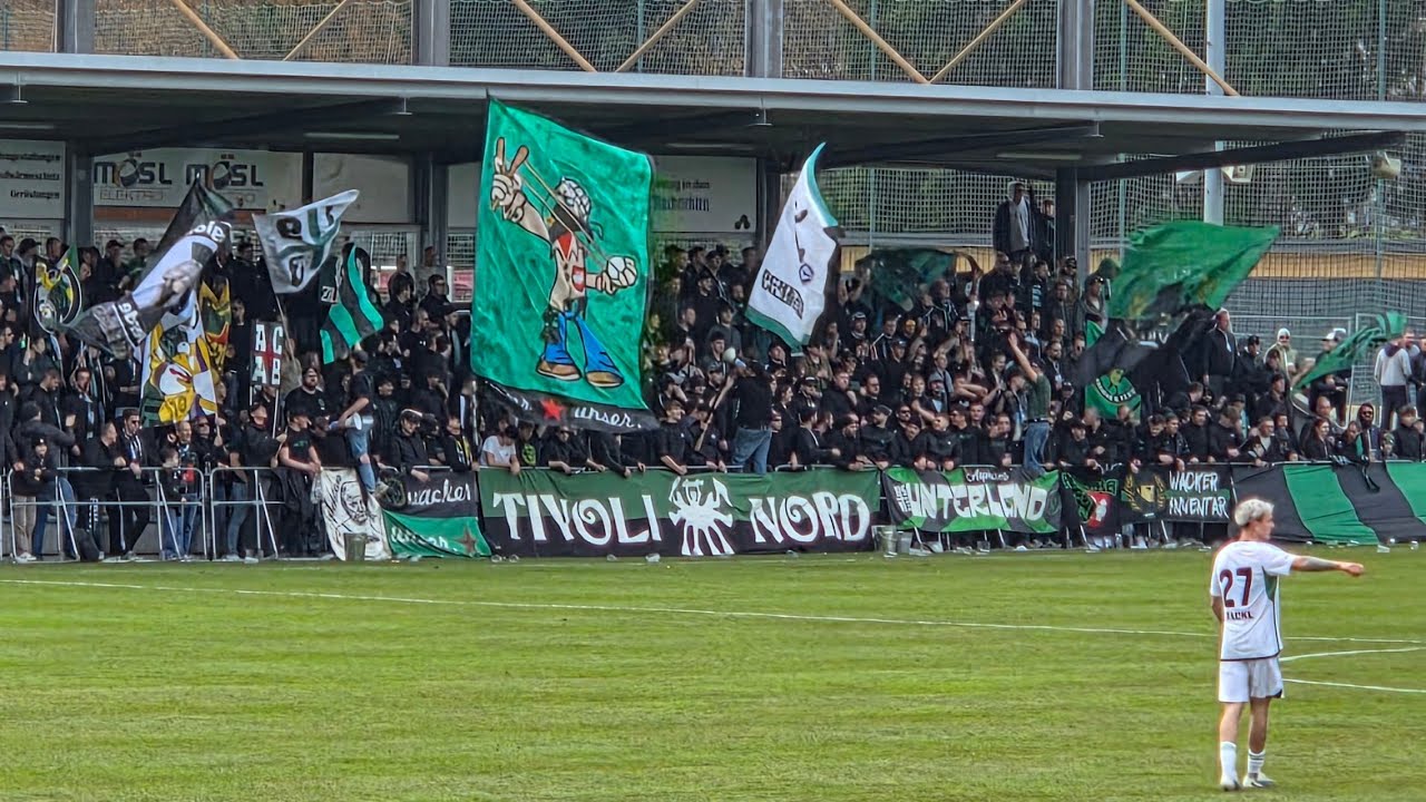14.03.2026 SV Seekirchen - Wacker Innsbruck 0:1, Support Gästeblock 