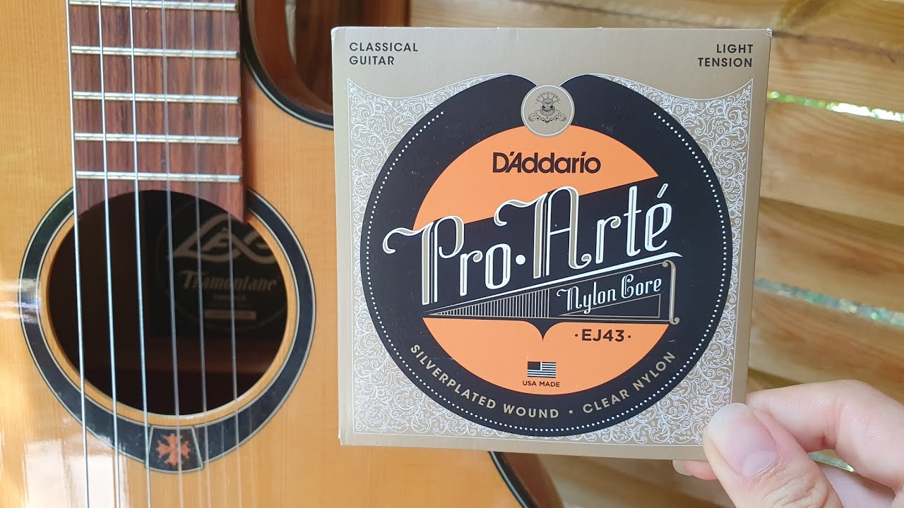 D'Addario Pro Arté EJ43 Light Tension Classical Guitar Strings Review