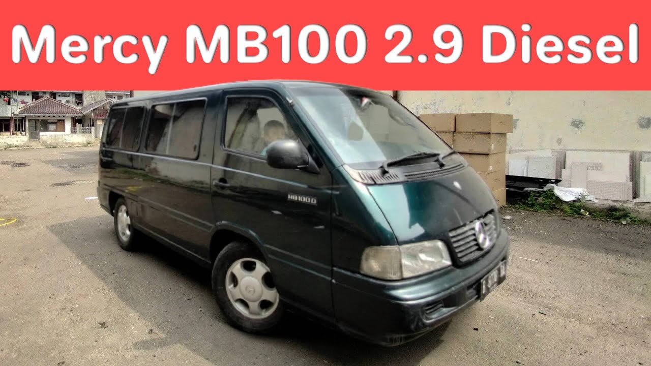 Di Jual & Review Mercy MB 100 2.9 Diesel Langka