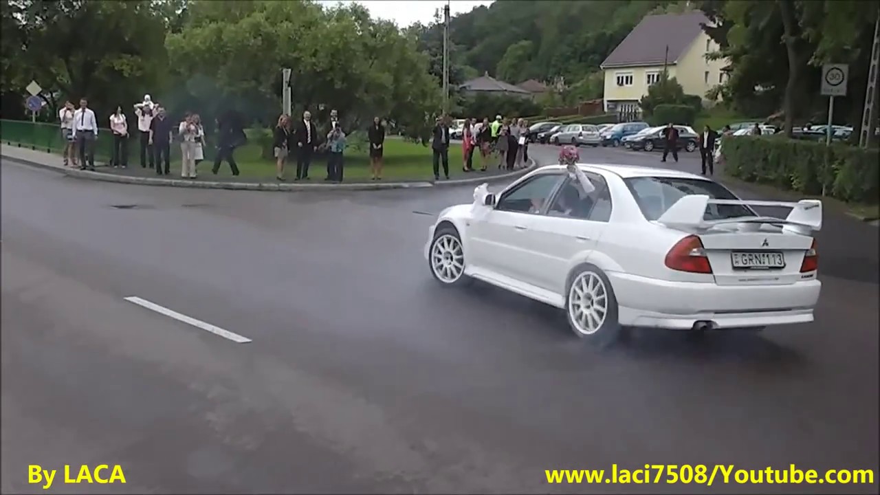 Esküvő 4. keréken....(EVO VI)