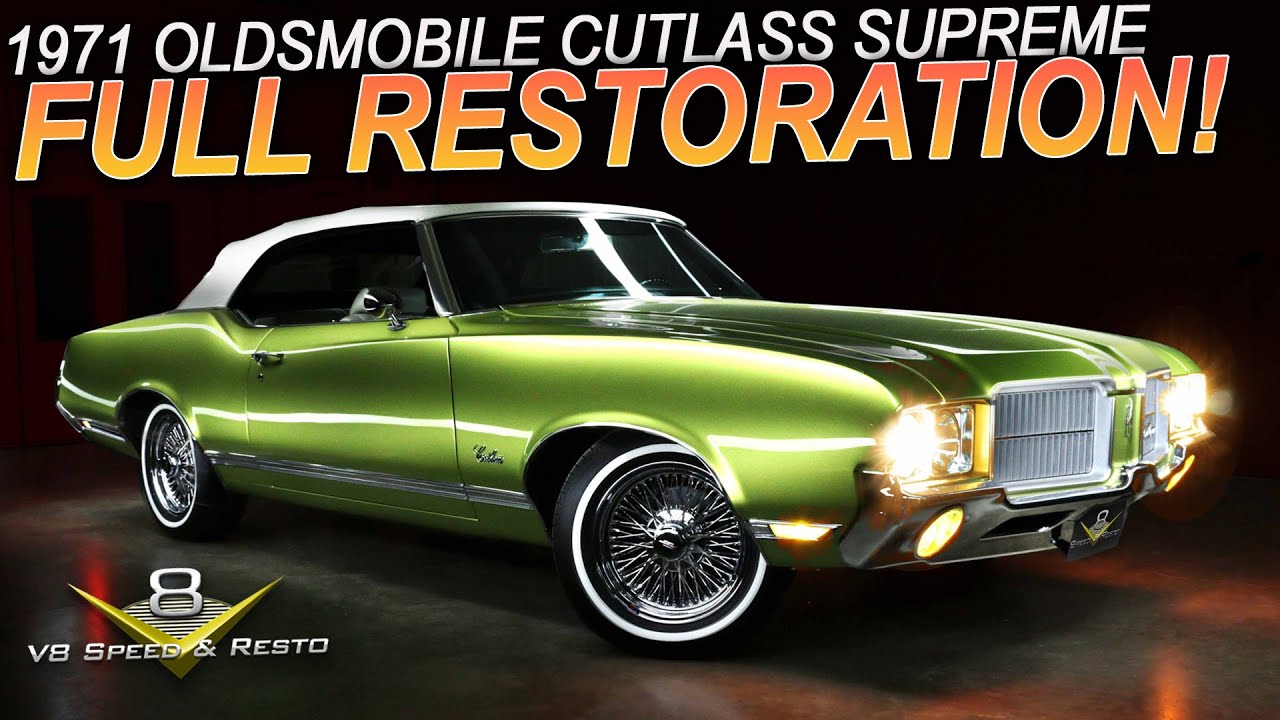 🚀 Restoring A Very Special 1971 Oldsmobile Cutlass Convertible For a Lifelong Owner