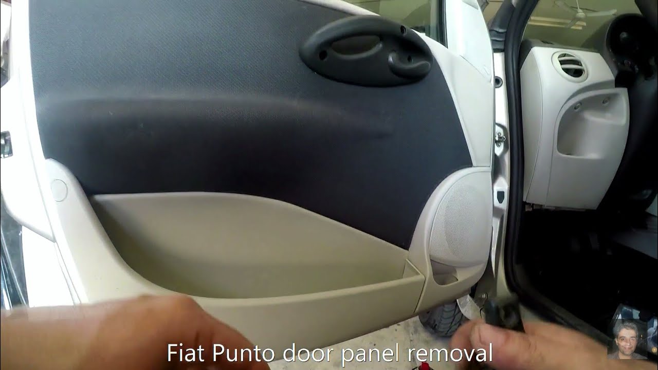 Fiat Punto  (1999–2010)  door panel removal