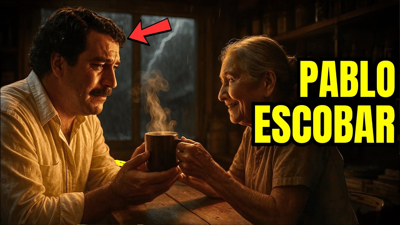 Una ANCIANA POBRE Le Ofrece Café GRATIS A Pablo ESCOBAR Sin Saber Quién Era… Lo Que Pasó Después…
