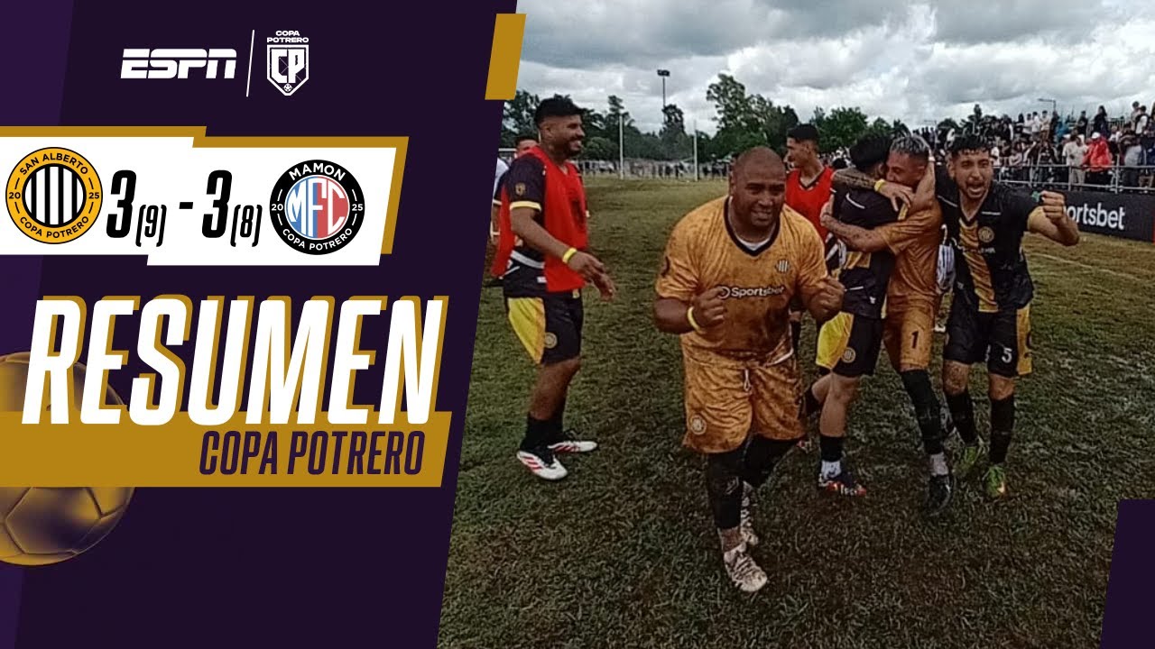 SAN ALBERTO FC DERROTÓ A MAMON FC TRAS UNA TANDA DE PENALES ETERNA | RESUMEN | COPA POTRERO 2025