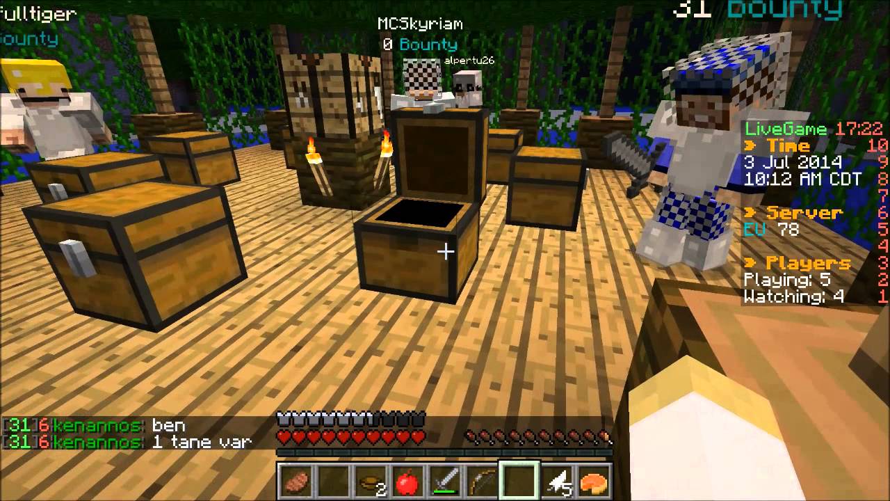Türkçe Minecraft - Hunger Games 76 (Açlık Oyunları) - LeHamam