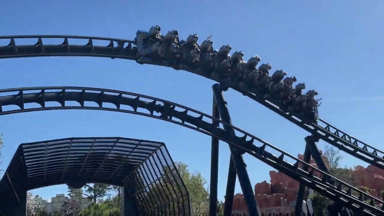 VelociCoaster off-ride Islands of Adventure