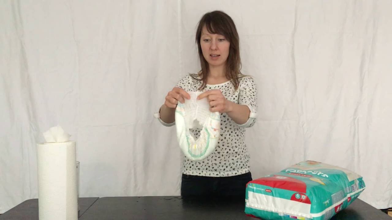 Pampers baby dry Test