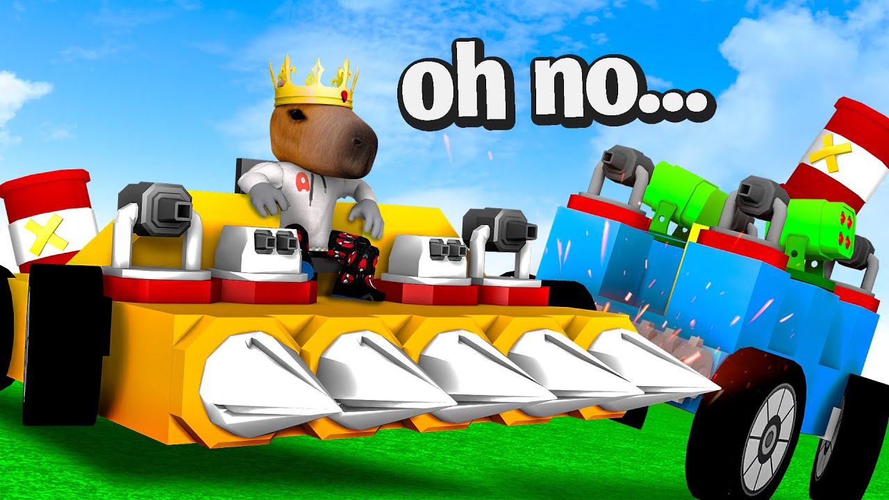 CONSTRUYE un CARRO de PELEAS en ROBLOX