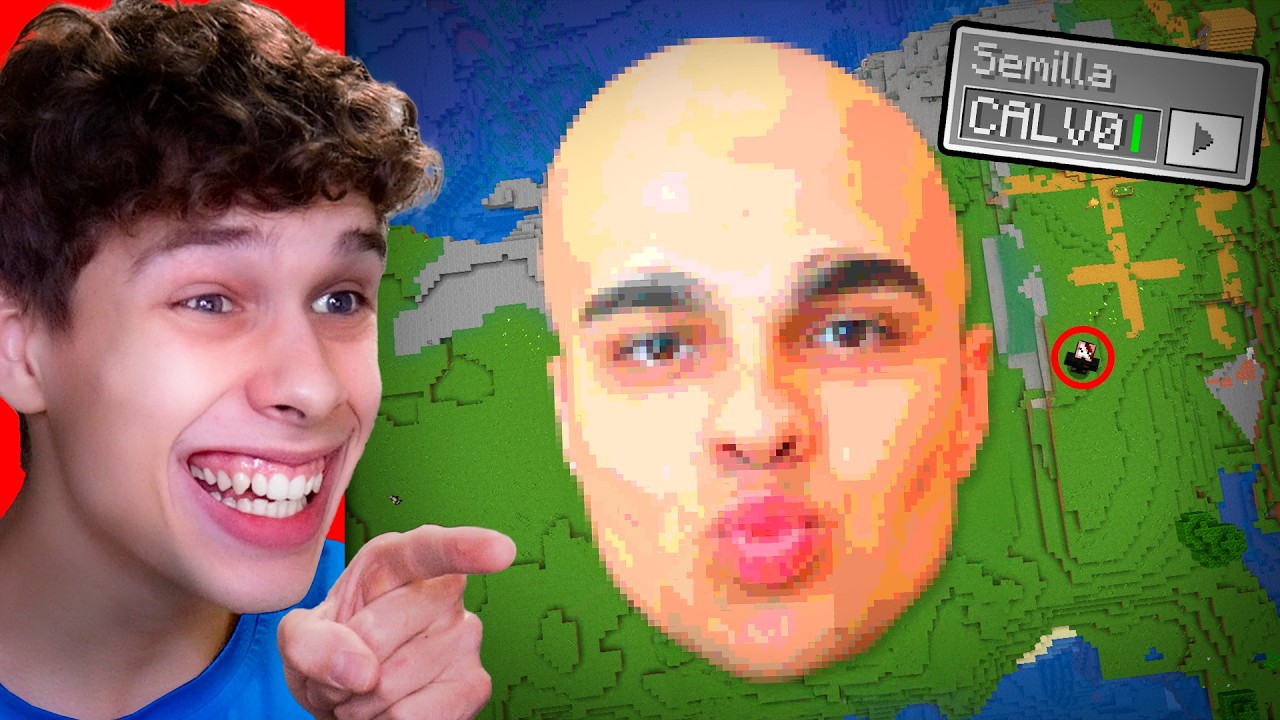Trolleé a Mi Amigo Usando Su CARA REAL en Minecraft!