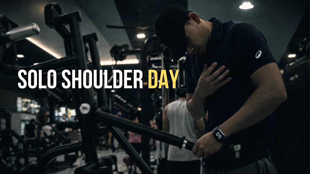 Solo Shoulder Day | No Talking Gym Motivation Music