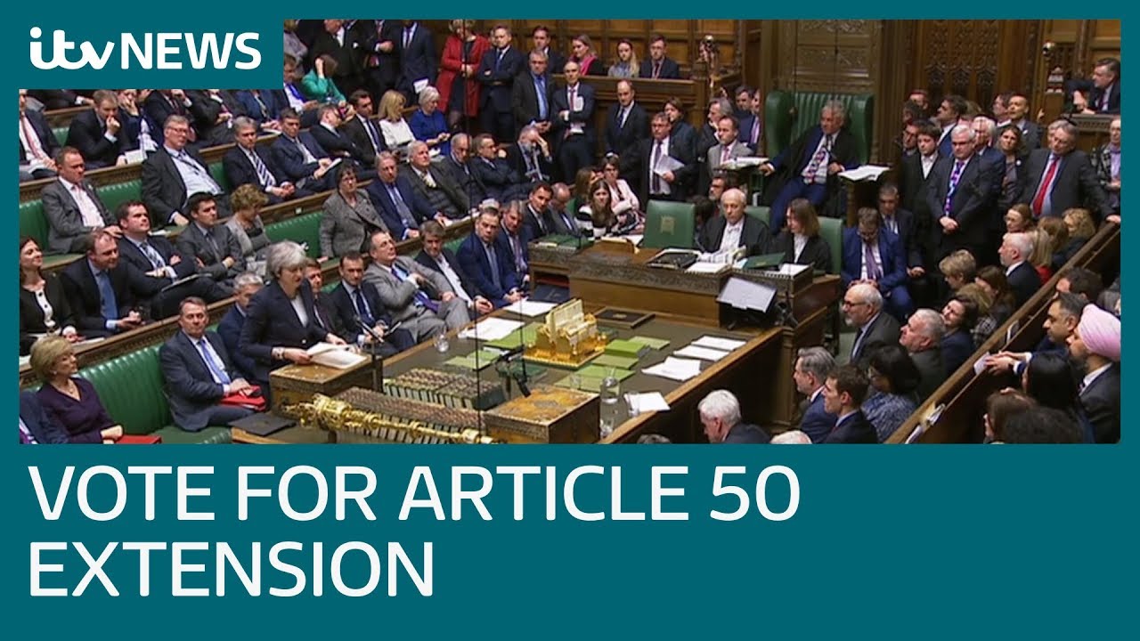 MPs vote to delay Brexit beyond March 29 | ITV News