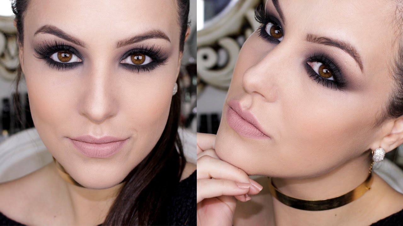 Maquiagem Preta Esfumada: ROCK IN RIO 2015