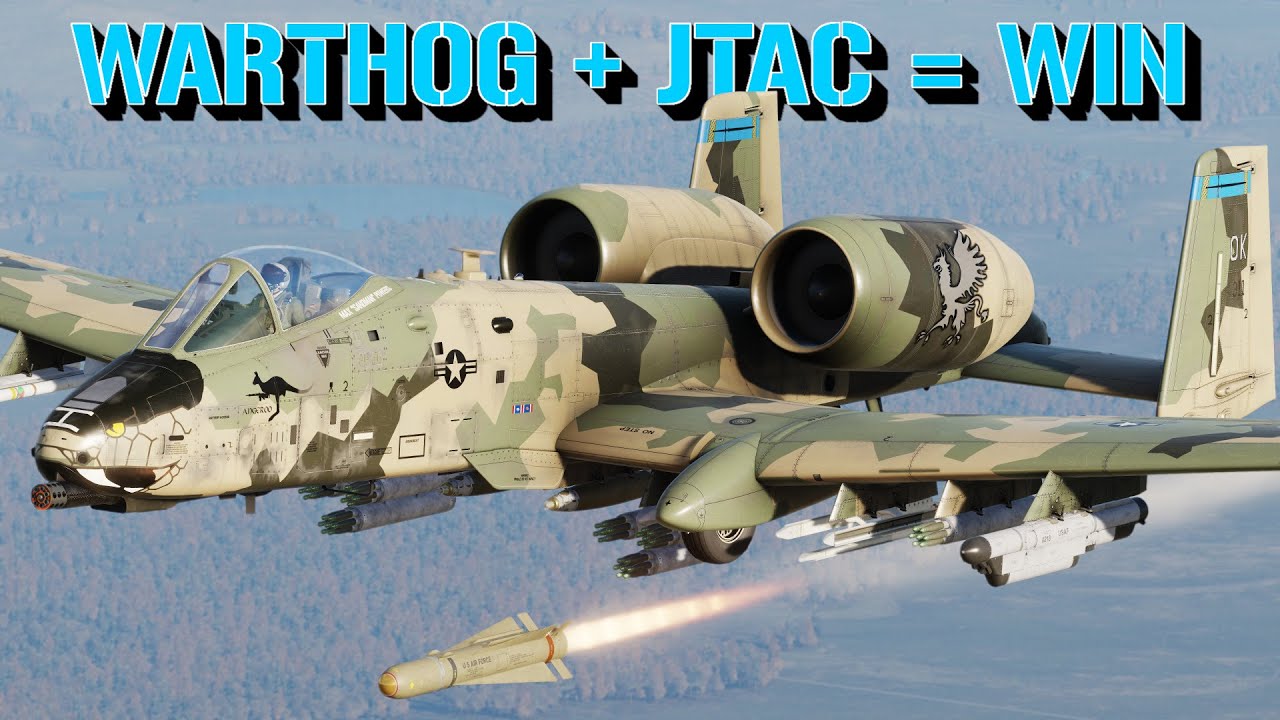 DCS A-10C Working with JTAC