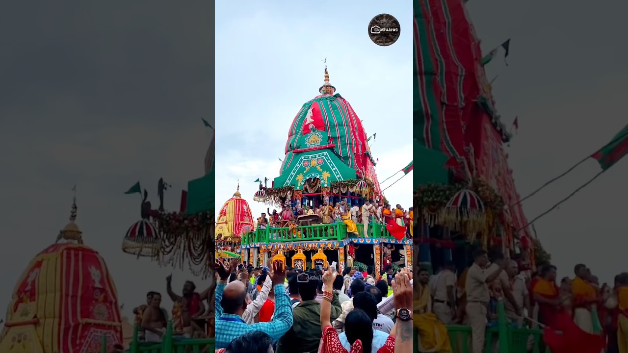 Bahuda Jatra Chariot Pulling, Jagannath Puri Rath Yatra 2026 #jagannath #jagannathrathyatra