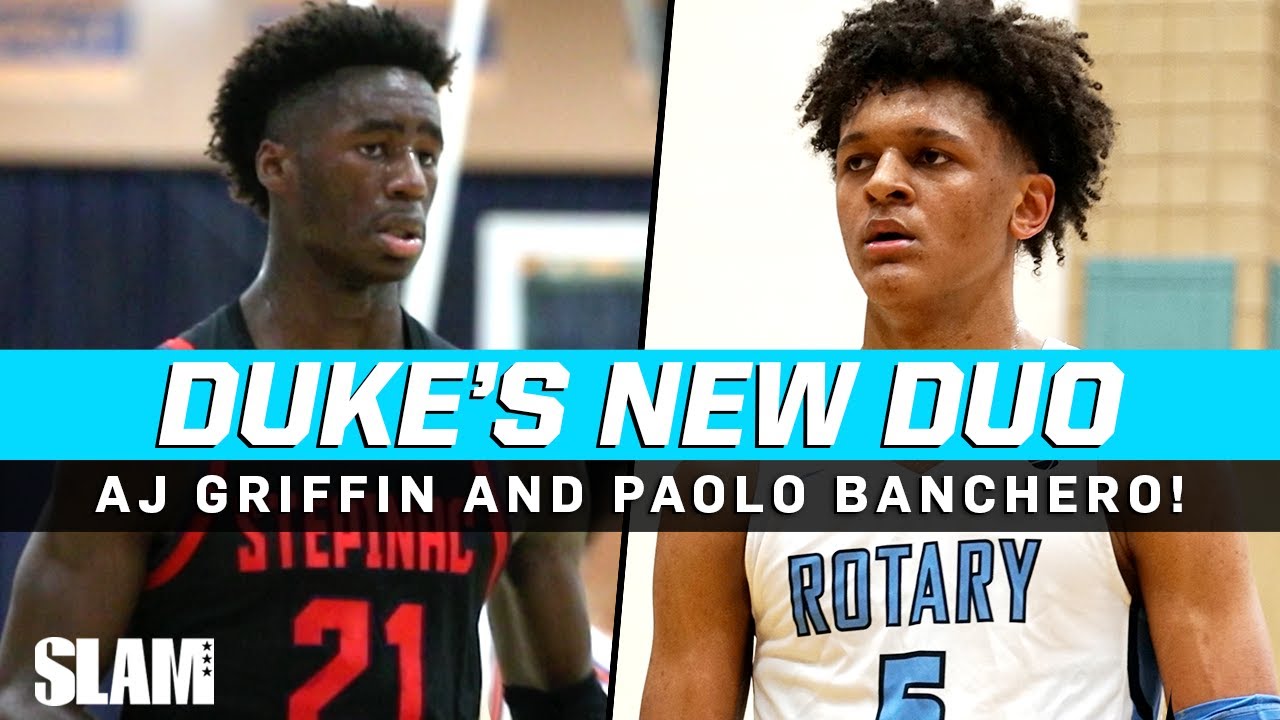 Duke's New Duo 😈👀 Paolo Banchero and AJ Griffin are Going to Have Durham Lit 🔥