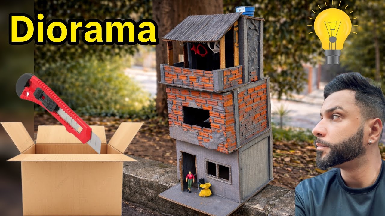 Mini Casa Realista - BRASIL