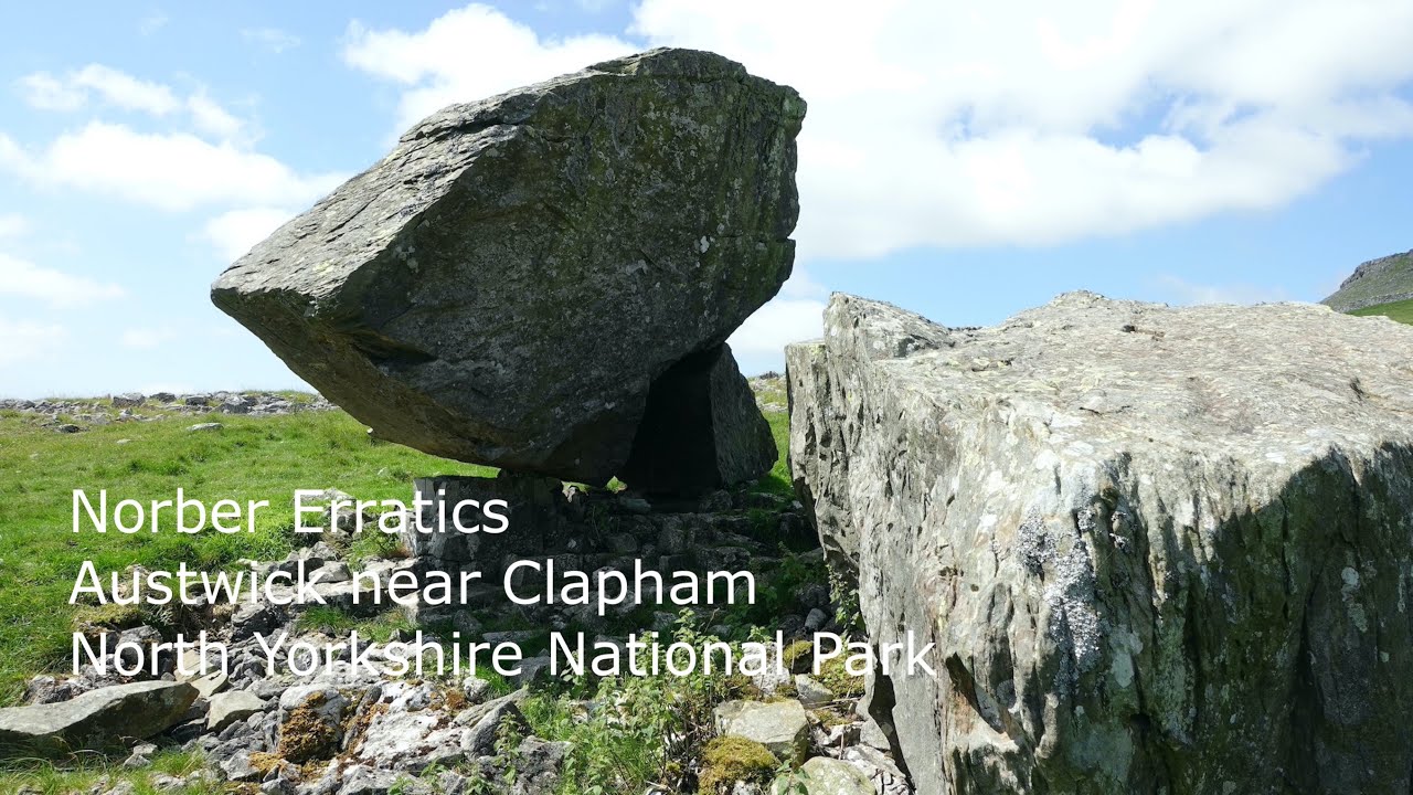 Norber Erratics from Austwick, Clapham, North Yorkshire National Park