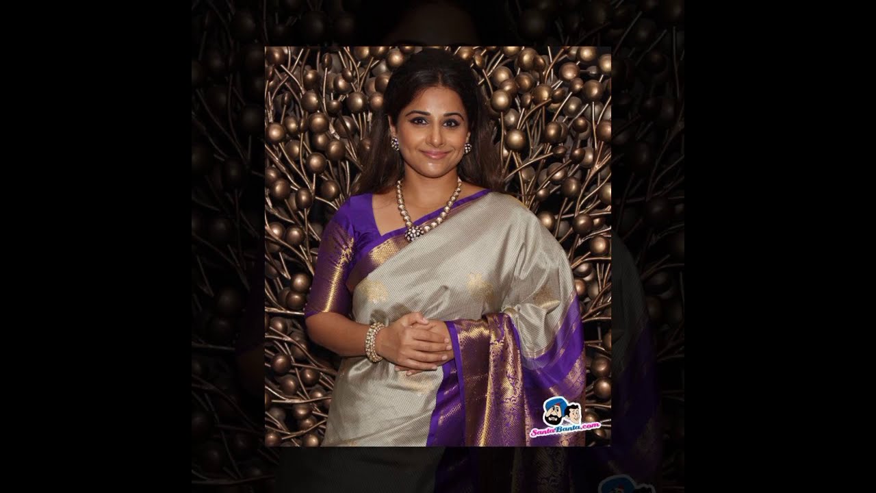 Vidya Balan silk sarees collection 🤩