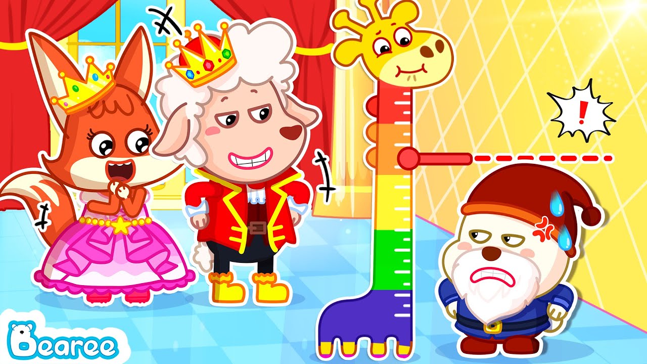 Find Perfect Groom for Princess Snow White👸 Tall Prince VS Short Dwarf Stories | Bearee Bear Cartoon