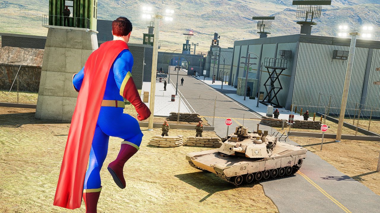 SUPERMAN CONTRE L'ARMEE (Valorous)