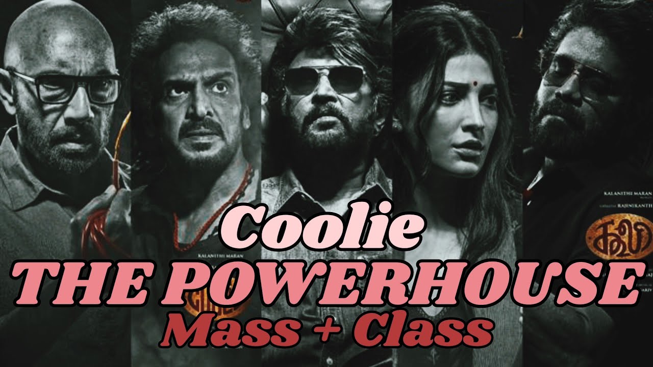 Coolie: The Powerhouse Trailer Breakdown | Lokesh × Rajinikanth × Anirudh 🔥