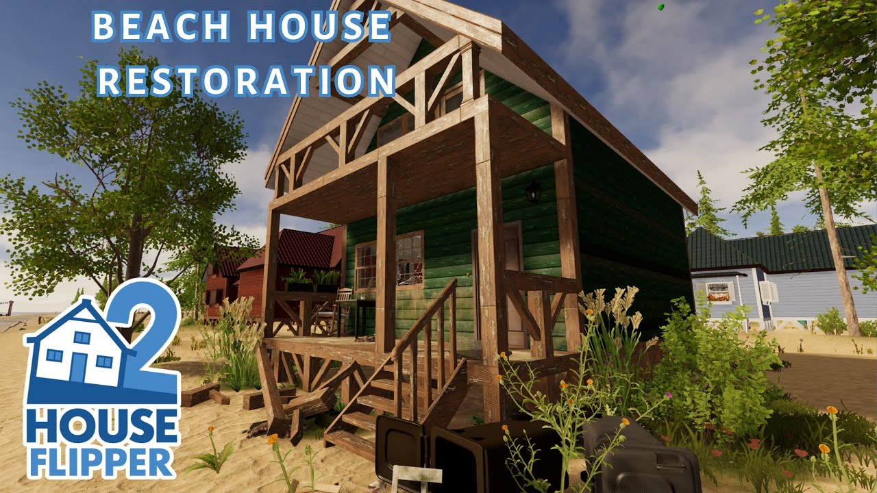 Beach House Renovation | House Flipper 2 (no commentary)