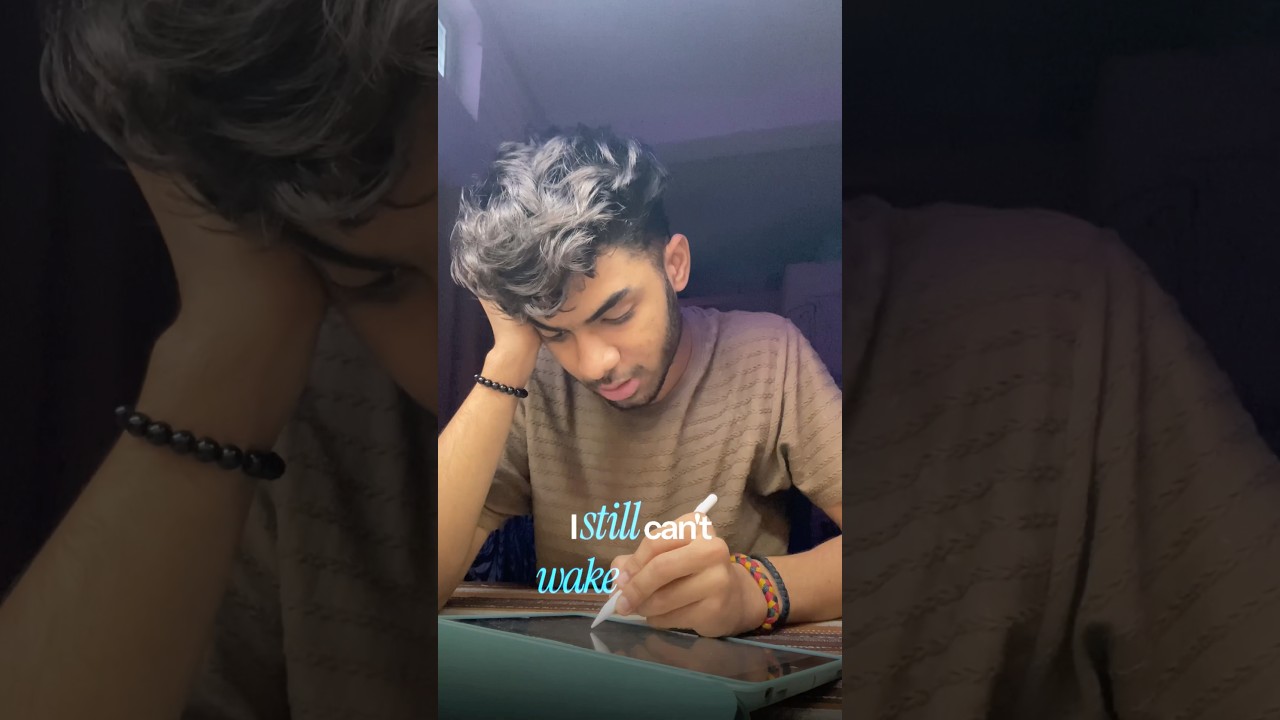 Waking up early or staying up late &ndash; which one&rsquo;s harder? 🤯#challenge #studyvlog #studychallenge