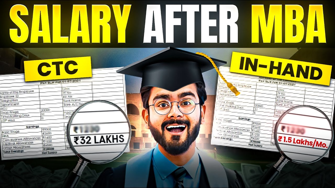 Reality of SALARY after MBA in India in 2024