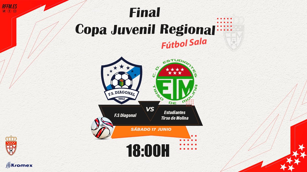 FINAL Copa Juvenil Regional RFFM Fútbol Sala 22/23 | F.S. DIAGONAL 