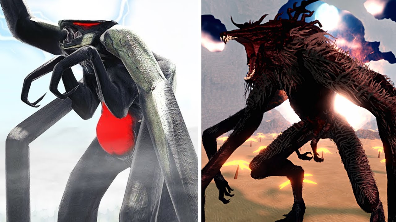 CLERIC MUTO VS FEMALE MUTO Kaiju Universe, ARK Survival - Comparação