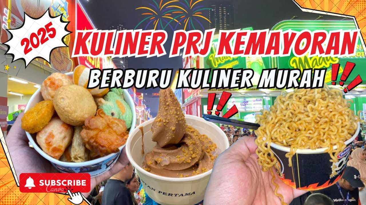Kuliner Prj Kemayoran 2025 || Berburu Kuliner Murah⁉️